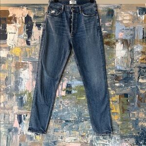 Agolde Women's Blue Skinny Jeans